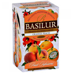 BASILUR Ceai Basilur Orange Peach, 20 pliculete