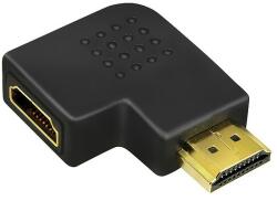 LogiLink HDMI Adapter, AM to AF in 90 degree flat angled (AH0008)