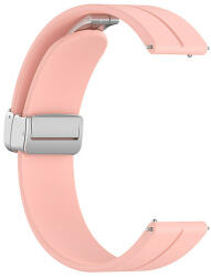 Techsuit - óraszíj 20 mm (W011) - Samsung Galaxy Watch 4/5/Active 2, Huawei Watch GT 3 (42 mm)/GT 3 Pro (43 mm) - rózsaszín (KF2313744)