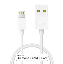 ZMI USB - Lightning Kábel 1m Fehér (BHR4231RT)