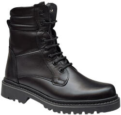 Ciucaleti Shoes Bocanci barbati experimentali din piele naturala, imblaniti, model iarna, negru box, GKR55N (GKR55N)