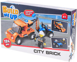 MIKRO Kit BuildMeUP - City caramida 124 buc (MI70202)