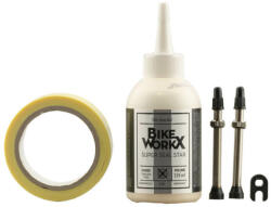 BikeWorkx Tubeless Ready Kit Road belső nélküli (tubeless) átalakító készlet, 21 mm-es szalaggal