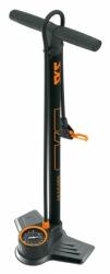 SKS Germany Air X-Plorer 10.0 acél műhelypumpa, minden szeleptípushoz, 10 bar, fekete-narancs