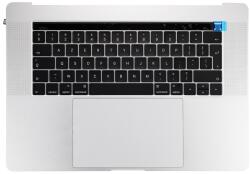 Apple MacBook Pro 15" A1707 (Late 2016 - Mid 2017) - Superior Ramă Tastatură + Tastatură UK + Microfon + Trackpad + Boxe (Silver), Silver