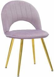 Mauro Ferretti Srl FLEX rózsaszín bársony szék (MF-142479000R)