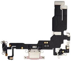 Apple iPhone 15 - Conector de Încărcare + Cablu Flex (Pink), Pink