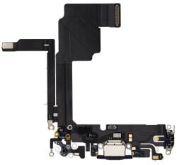 Apple iPhone 15 Pro - Conector de Încărcare + Cablu Flex (Black Titanium), Black Titanium