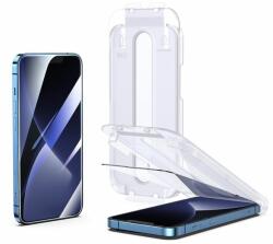 JOYROOM Easy Fit edzett üveg kijelzővédő iPhone 14 Pro (6, 1") készülékhez felhelyező kerettel (JR-DH10)