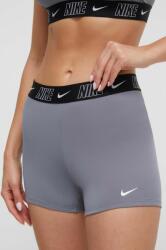 Nike pantaloni scurti de baie Logo Tape culoarea gri PPYX-BID1PH_90A Costum de baie dama