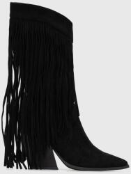 Answear Lab cizme femei, culoarea negru, cu toc drept BMYX-OBD01C_99X