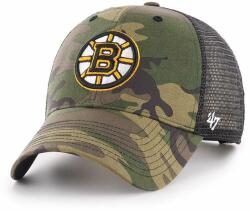 47 brand 47brand sapca NHL Boston Bruins culoarea verde, modelator 99KK-CAU207_87X