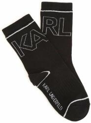 Karl Lagerfeld sosete copii 2-pack culoarea negru 9BYX-LGK01L_99X