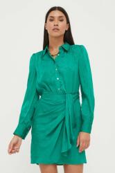 Morgan rochie culoarea verde, mini, drept 9BYX-SUD1H0_77X