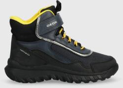 Geox cizme de iarna pentru copii culoarea albastru marin 9BYX-OBK0TM_59X
