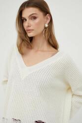 PINKO pulover de lana femei, culoarea bej, călduros 9BYX-SWD053_01A