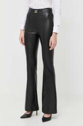 Liu Jo pantaloni femei, culoarea negru, evazati, high waist 9BYX-SPD0F3_99X