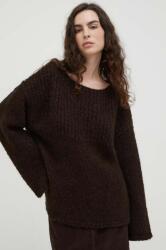 Lovechild pulover de lana femei, culoarea maro, călduros 9BYX-SWD1GT_88X