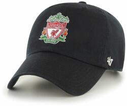 47 brand 47brand șapcă EPL Liverpool culoarea negru, cu imprimeu 99KK-CAU067_99X