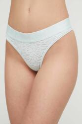 Calvin Klein Underwear tanga culoarea verde 000QF7287E PPYX-BID1L0_77X