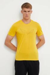 Salewa tricou sport Pure Eagle Frame Dry culoarea galben, cu imprimeu 9BYY-BIM0IA_18X