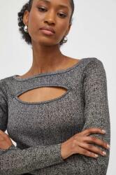 ANSWEAR pulover femei, culoarea argintiu, light BMYX-SWD09L_SLV