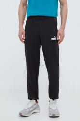 PUMA pantaloni de trening culoarea negru, neted 9BY8-SPM08W_99X