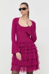 TWINSET rochie culoarea violet, mini, mulata 9BYX-SUD0T8_40X