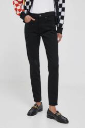 Ralph Lauren jeansi femei, culoarea negru 9BYX-SJD03W_99X