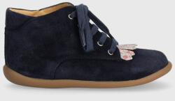 Pom D'api pantofi din piele intoarsa pentru copii culoarea albastru marin 9BYX-OBG0Y4_59X