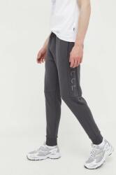 Nicce pantaloni de trening culoarea gri, cu imprimeu PPYX-SPM0LA_90X