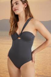 Women'Secret costum de baie dintr-o bucată LATE NIGHT culoarea albastru marin, cupa usor rigidizata, 5526321 9BYX-BID17R_59X