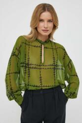 Sisley bluza femei, culoarea verde, modelator 9BYX-KDD0BT_77X