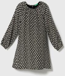 United Colors of Benetton rochie fete culoarea negru, mini, evazati 9BYX-SUG0D5_99X