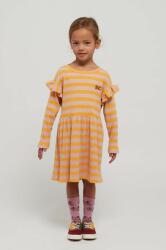 Bobo Choses rochie fete culoarea galben, mini, evazati 9BYX-SUG0EW_18X