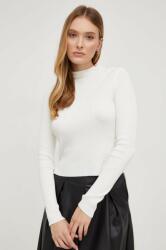 ANSWEAR pulover femei, culoarea alb, light, cu turtleneck BMYX-SWD04W_00X