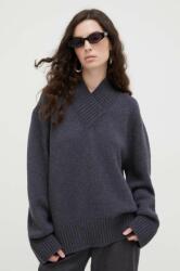 Lovechild pulover de lana femei, culoarea gri 9BYX-SWD1GY_90X