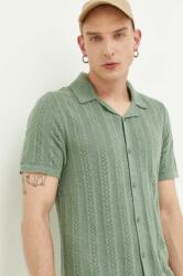 Hollister Co Hollister Co. camasa barbati, culoarea verde, regular PPYX-KDM0UK_97X