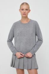 LIU JO pulover din amestec de lana femei, culoarea gri, light 9BYX-SWD0C1_90C