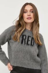 Valentino pulover din amestec de lana femei, culoarea gri 9BYX-BLD0EW_90X