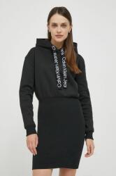 Calvin Klein rochie culoarea negru, mini, oversize 9BYX-SUD1I1_99X