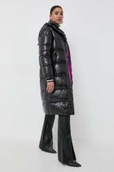 Silvian Heach geaca de puf femei, culoarea negru, de iarna MBYX-KUD01F_99X
