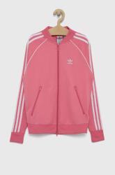 Adidas Hanorac de bumbac pentru copii H34591 culoarea roz, cu imprimeu 9BY8-BLG02Z_30X