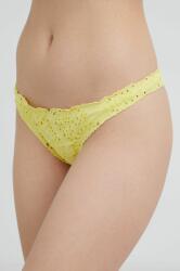 TWINSET bikini brazilieni culoarea galben PPYY-BID0SC_11X