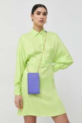 LIU JO rochie culoarea verde, mini, drept PPYX-SUD0Z3_71X