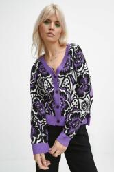 Medicine cardigan femei, culoarea violet, light ZBYX-SWD906_48A