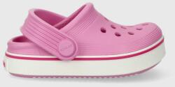 Crocs slapi copii CROCBAND CLEAN CLOG culoarea roz PPYX-KLG04G_30X