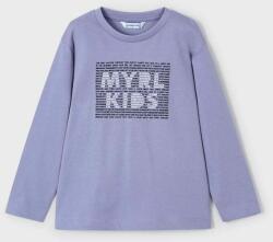 MAYORAL longsleeve din bumbac pentru copii culoarea violet, cu imprimeu 9BYX-BUB01G_54X