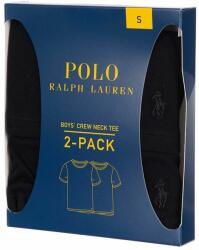Ralph Lauren pijama 2-pack culoarea negru, neted 9BYX-BIK00Y_99X