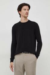 Sisley pulover de lana barbati, culoarea negru, light 9BYX-SWM0CY_99X